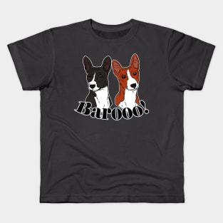 Baroo Basenjis Kids T-Shirt